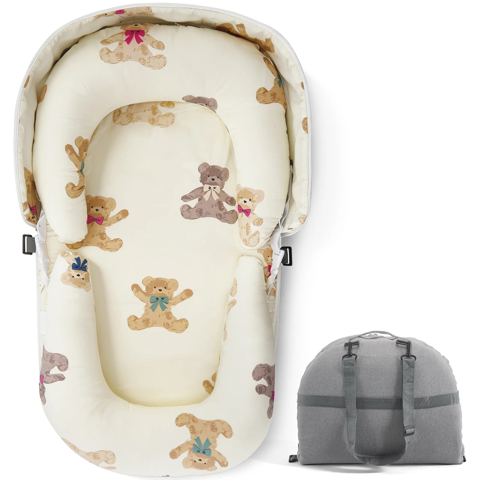 Réducteur de lit bébé transportable