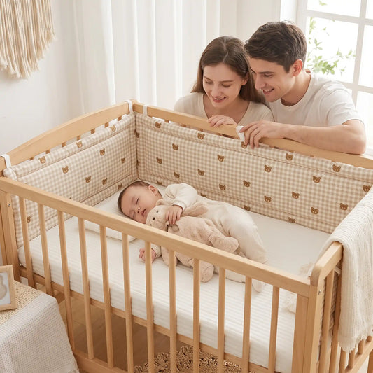 Tour de lit bébé dort en sécurité