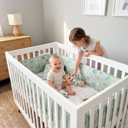 Tour de lit bébé joue