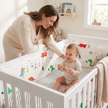 Tour de lit bébé joue