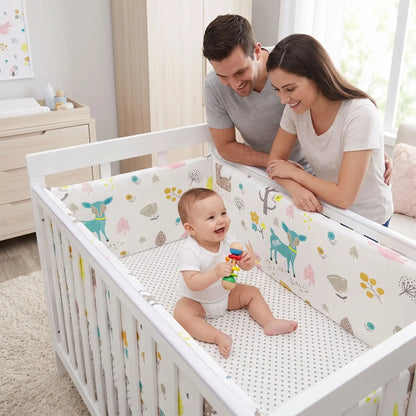 Tour de lit bébé joue