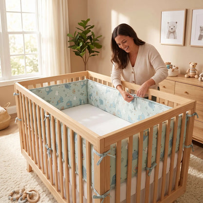 Tour de lit bébé pratique