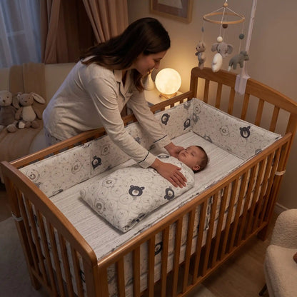 Tour de lit bébé sécurisé