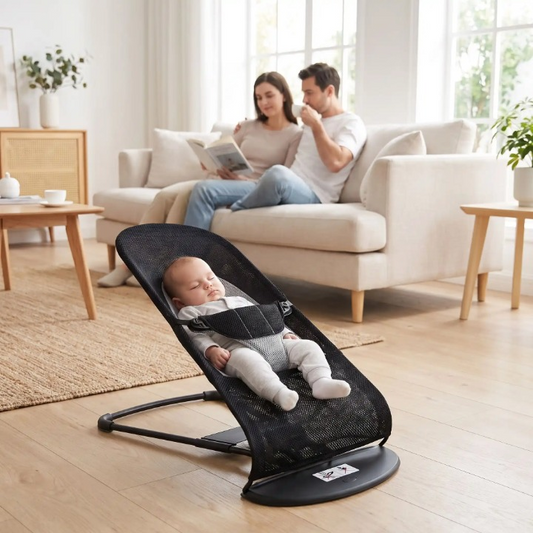 Transat bébé dort confortablement