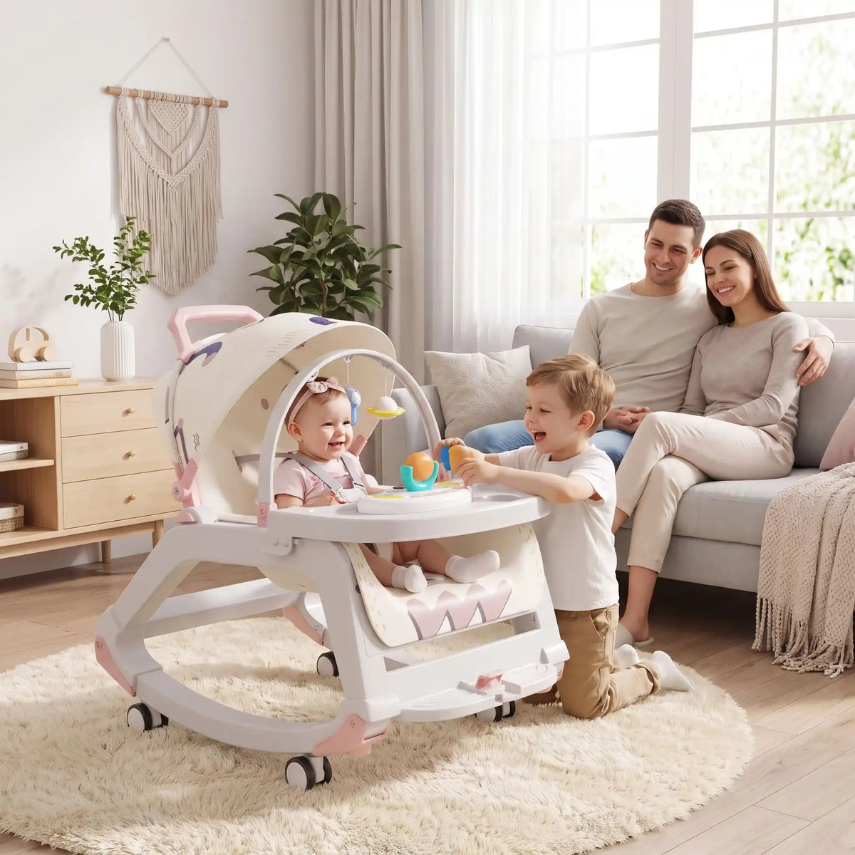 Transat bébé en famille