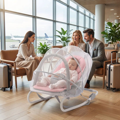 Transat bébé en voyage avec parents