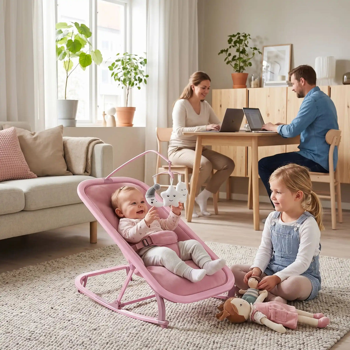 Transat bébé joue