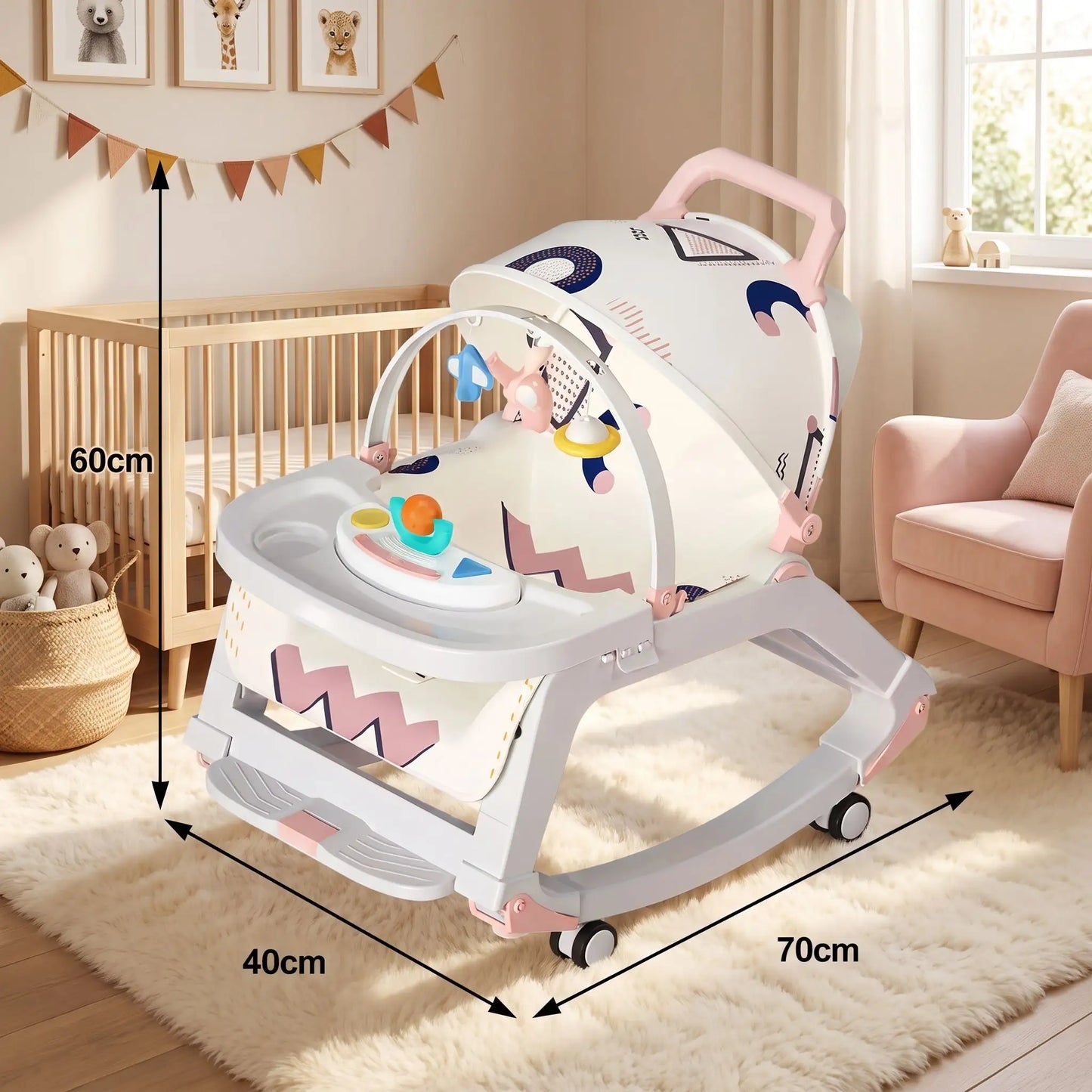 Transat bébé mesures
