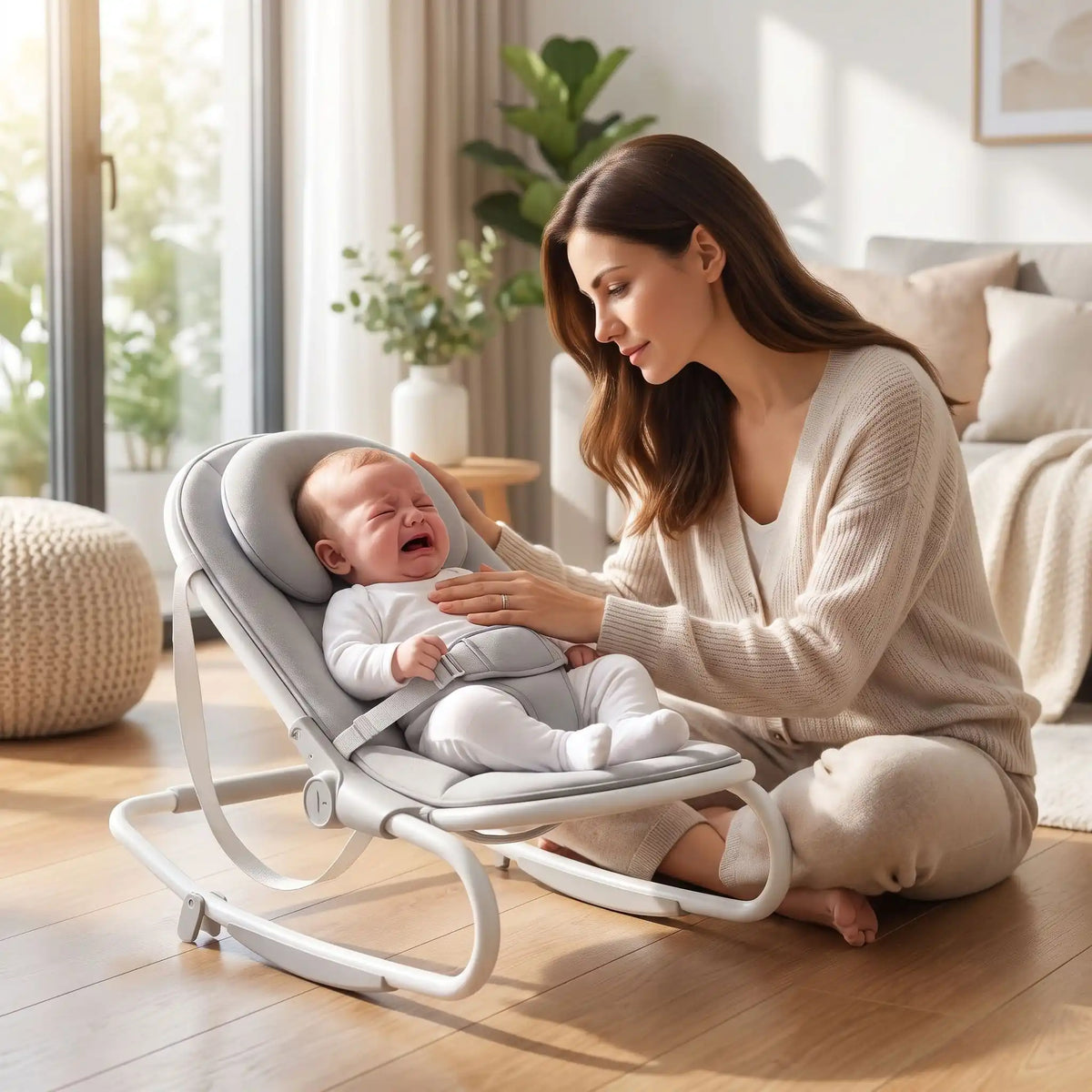 Transat bébé pleure