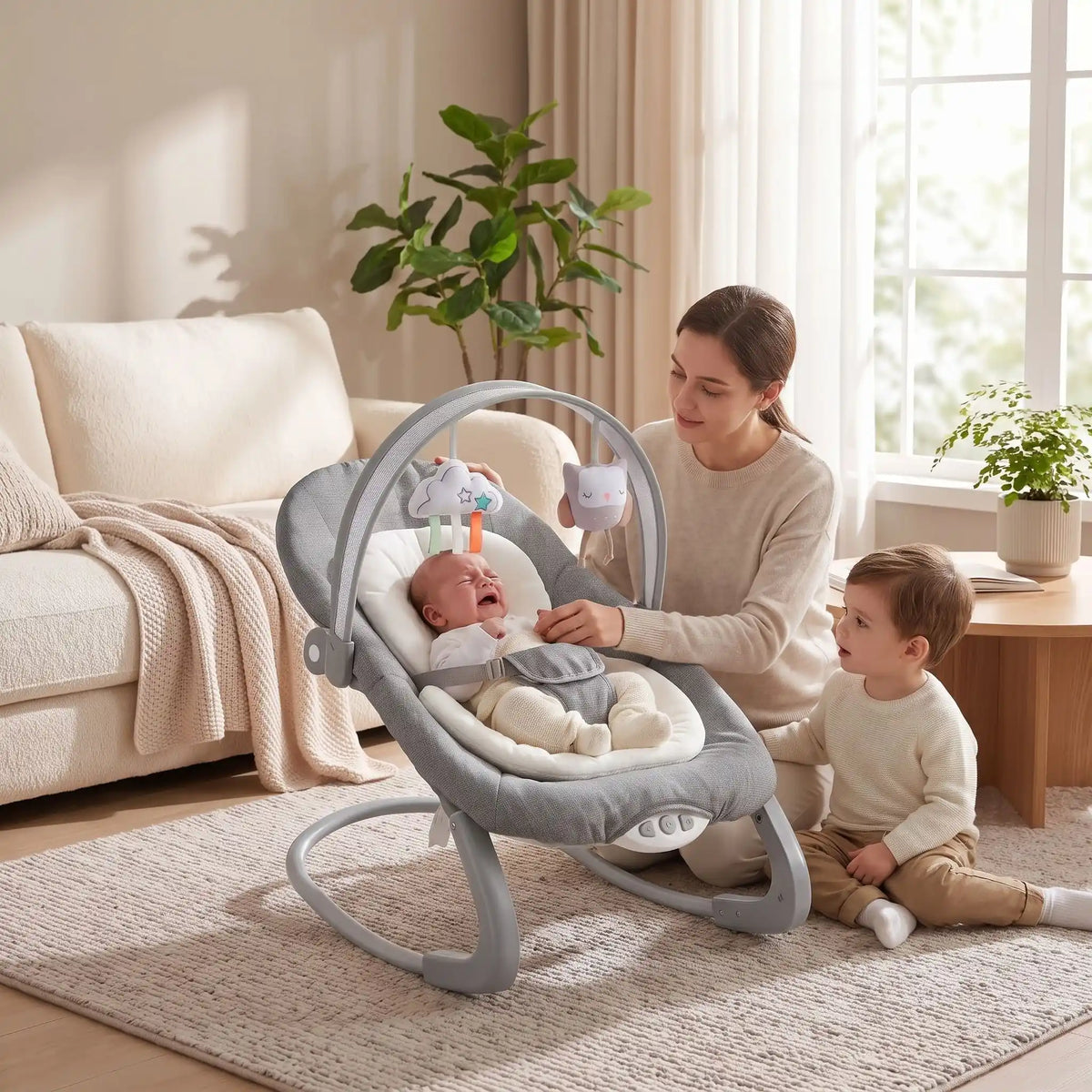 Transat bébé pleure