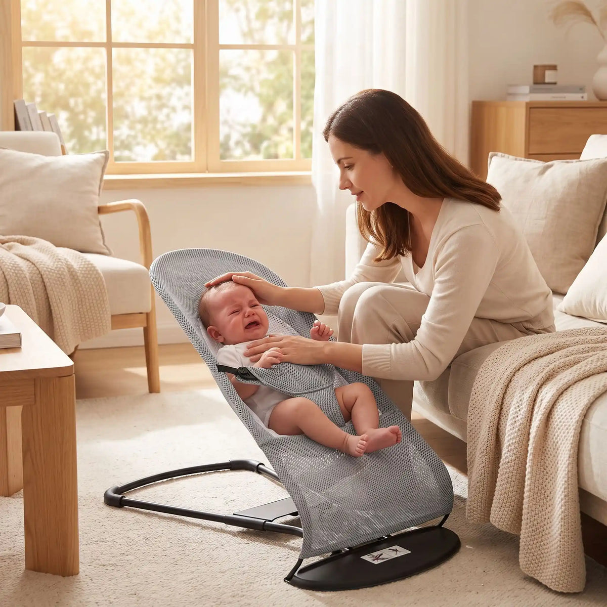 Transat bébé pleure