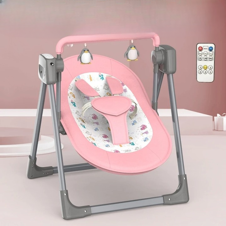 Transat bébé rose