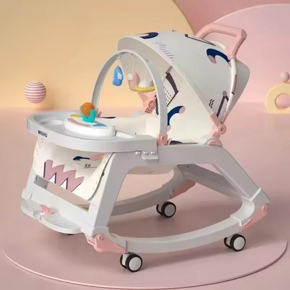 Transat bébé rose