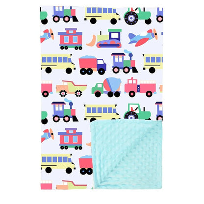 Couverture-bébé-coton-polaire-voiture-blanche-douce-chaude-confortable