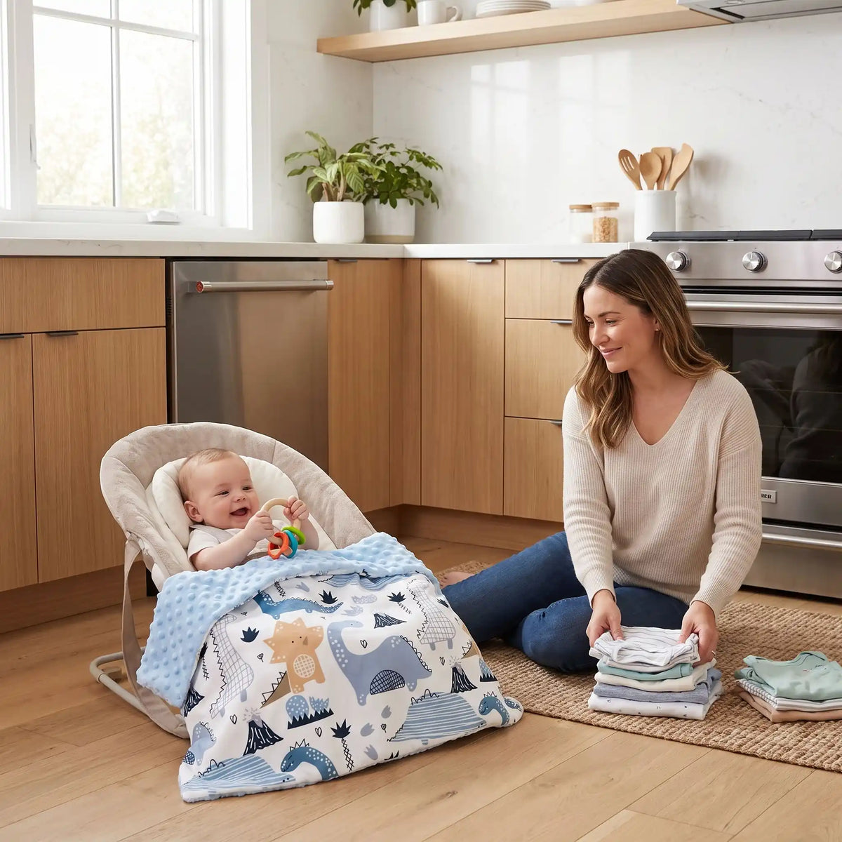 couverture bébé joue