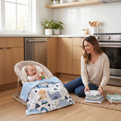 couverture bébé joue