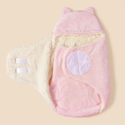 Nid-d-ange-ours-polaire-laine-doux-chaud